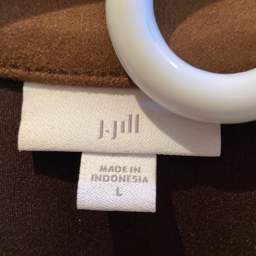 EUC J.Jill brown jacket - Picture 3 of 5
